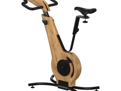 NOHrD Luxury Indoor Exercise Bike 3D model