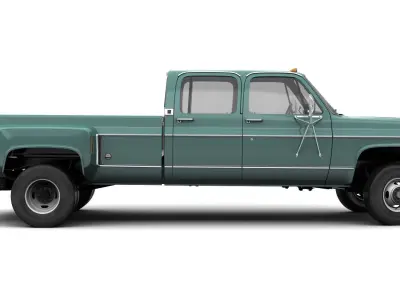 GENERIC PICKUP TRUCK 9 3D model