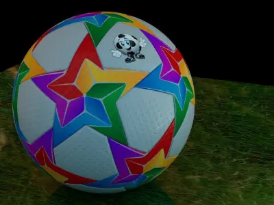 Soccer ball Free 3D model 2