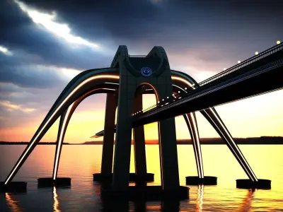 Matrix Bridge 3D model