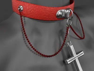 Collar accessories  3D model