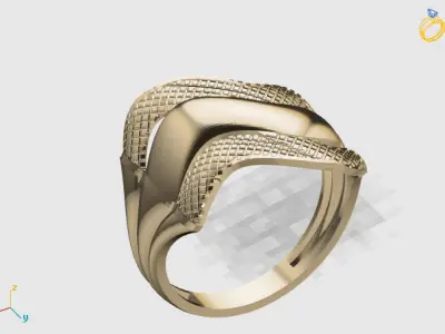 Women Plain Ring STL Models Womens Ring 3dmodels 3D print model 3D print model 21