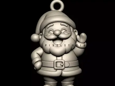 Christmas deco STL 3d model 3D print model