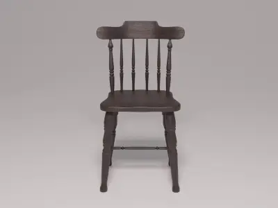 antique style chair 3D model