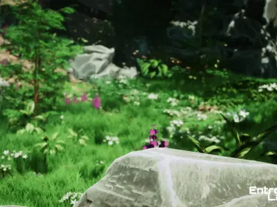 Whispering Grove Environment Unity Environment Low-poly 3D model