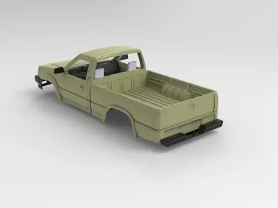 Printable MAZDA B SERIES REGULAR CAB 3D print 3D print model
