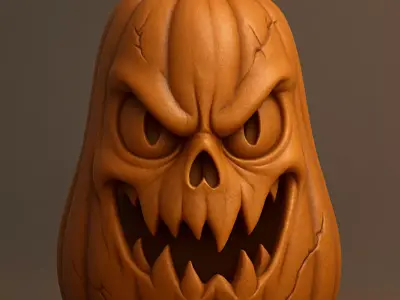 Pumpkin Family - Halloween Collection 3D print model