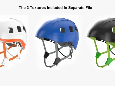 Safety Or Climbing Helmet 03 3D model