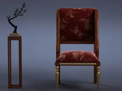 cabinet cabinet wardrobe sofa bed table bookshelve 3D model