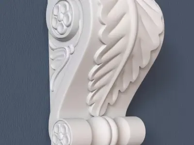 Decorative Corbel 3D model 2