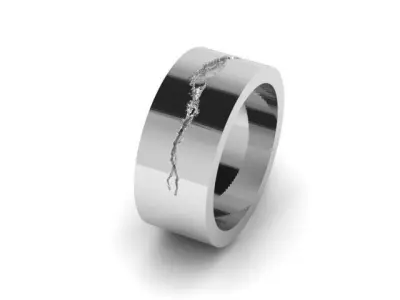 Ring with a Fault 3D print model