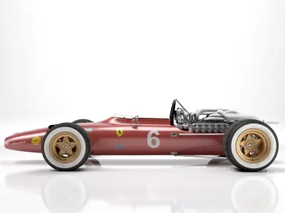 Ferrari F1 312 1966 3D model