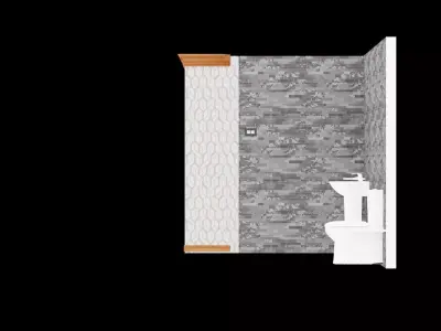 Architectural Wall Free 3D model