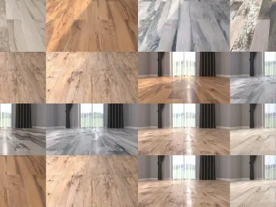 Yurtbay Parquet Floor Collection 15x90 Texture