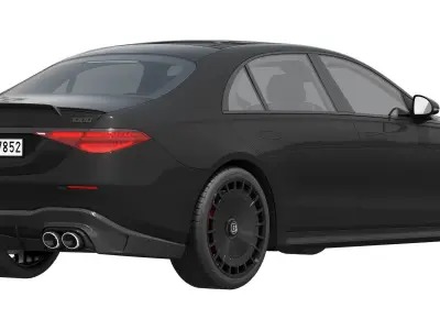 Brabus 1000 Bichromatic AMG S63 3D model
