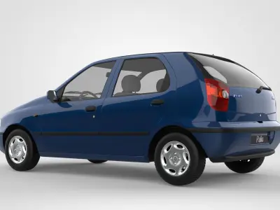 Fiat Palio 1996 - 2002 3D model