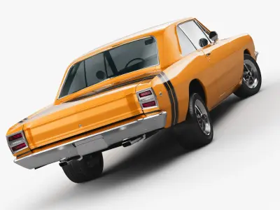  Dodge Dart 1968 3D model