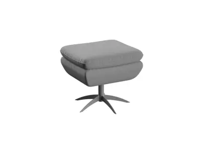Welsh Upholstered Ottoman 3D model