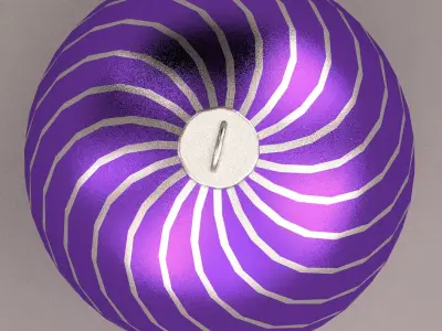 christmas ball 3D model 6