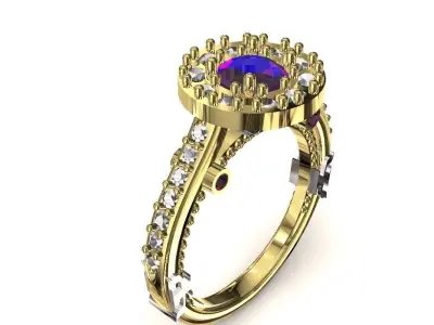 prom  university ring      psicology 3D print model