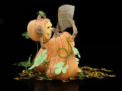 Halloween Party 3D model