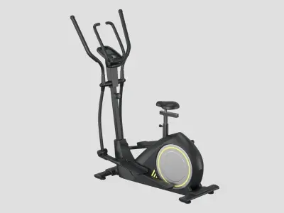 Elliptical Cross Trainer 3D model