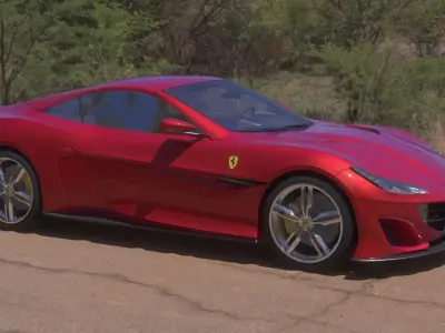 Ferrari Portofino 2019 3D model