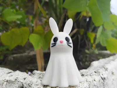 Halloween Special - Boo Bunny 3D print model