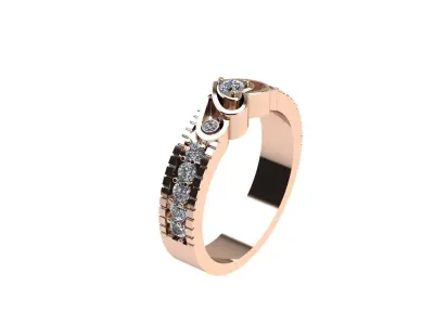 Heart Ring 3D model