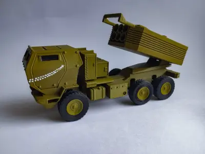 Full 3D printed M142 Himars 3D print model