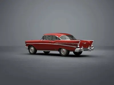 CHEVROLET BEL AIR 1957 3D model