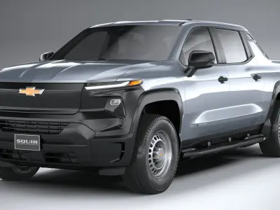 Chevrolet Silverado EV WT CG 2024 3D model
