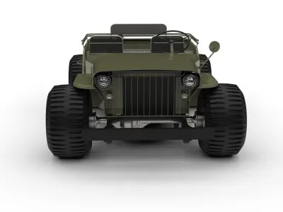 JEEP WILLYS  3D model