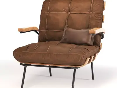 Bastiaan armchair Free 3D model