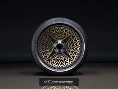C wheel set 2020 3D Model Pack