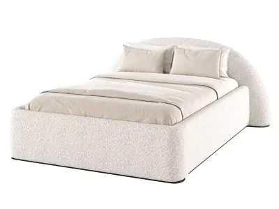 soft bed 3D model