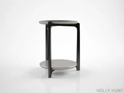 Holly Hunt Sofie sidetable  3D model