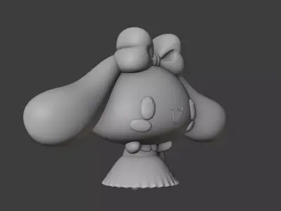 Sanrio cinnamoroll 25 3D print model