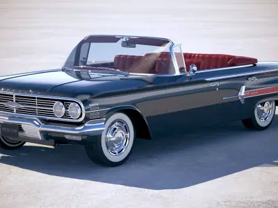 Chevrolet Impala Convertible CG 1960 3D model