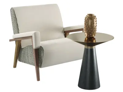 Robinil Monte - ARM CHAIR 3D model