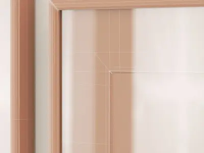 Ocean touch poster set 3D model