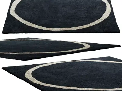 208 rugs and carpets 02 aros square by nanimarquina 3D model