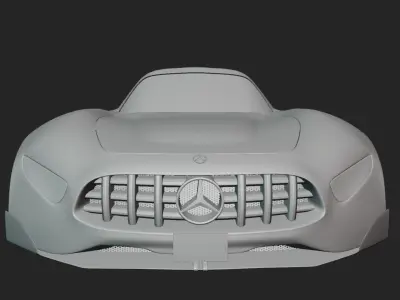 Mercedes 300 SL Modernization 2019 3D model