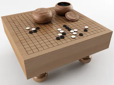 Go Game 3D model