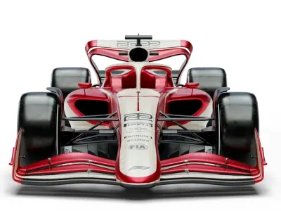 F1 2022 Car Prototype 3D model