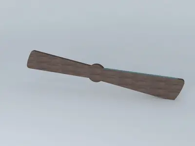 Monomotor propeller Decoration Item Free 3D model