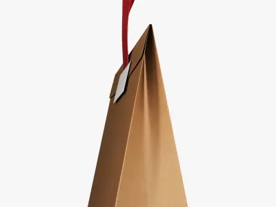 Gift Paper Bag M 1 3D model