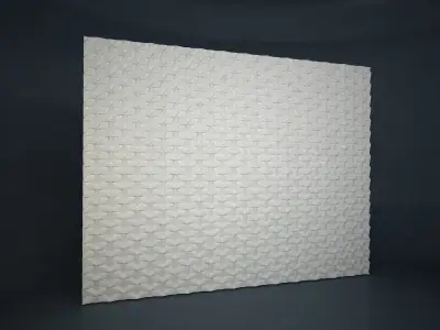 03 PANOZZO PATTERN WALL 3D model