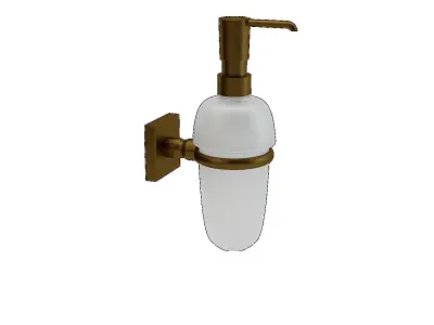 Bay Liquid Soap Dish Glass 3D model