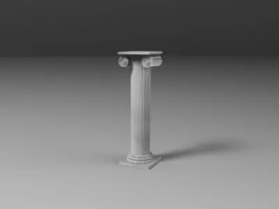 ancient colum Free 3D model